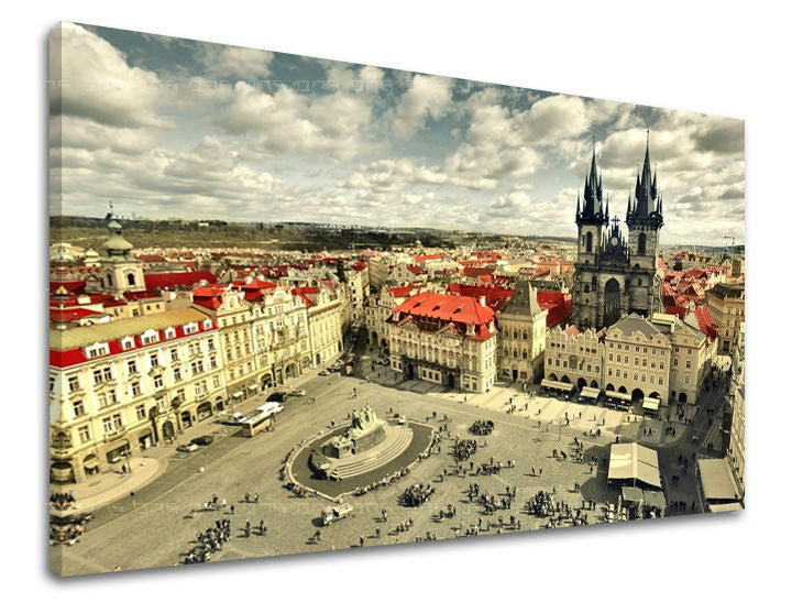 Zidna slika GRAD PRAG
