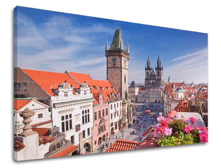 Zidna slika GRAD PRAG