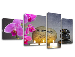 Slika na platnu od 4 dijela FENG SHUI FS023E40