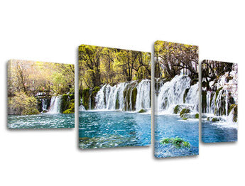 Zidna slika u 4 dijela PEJZAŽI KR023E40