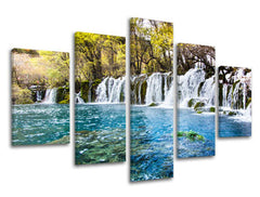 Zidna slika u 5 dijelova LAND KR023E50