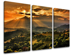 Zidna slika u 3 dijela PEJZAŽI KR030E30