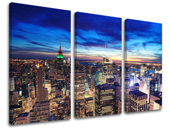 Zidna slika u 3 dijela CITY ME049E30