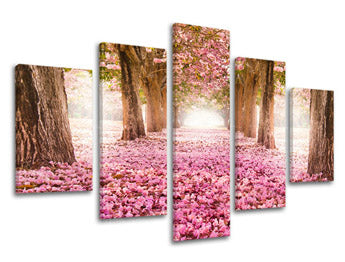 Zidna slika u 5 dijelova STROMY ST008E50