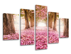 Zidna slika u 5 dijelova STROMY ST008E50