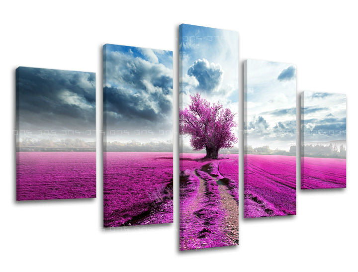 Zidna slika u 5 dijelova DRVEĆE ST014E50