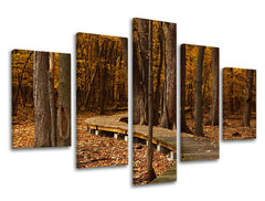 Zidna slika u 5 dijelova DRVEĆE ST018E50