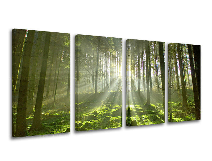 Zidna slika u 4 dijela DRVEĆE ST021E41