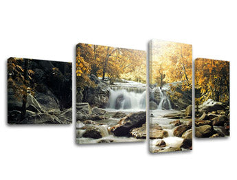 Slika na platnu 4 dijela SLAPOVI VO004E40