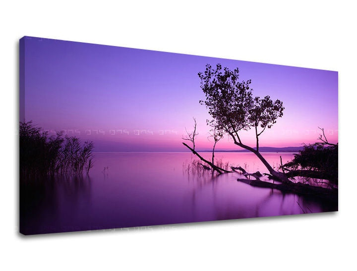 Zidna slika PANORAMA ZAPAD SLNKA