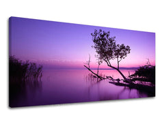 Zidna slika PANORAMA ZAPAD SLNKA