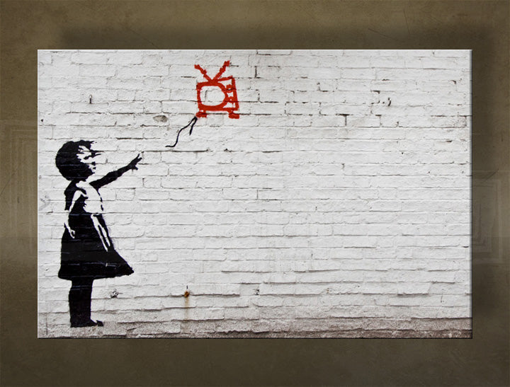 Slika na platnu 1 komad Street ART - Banksy