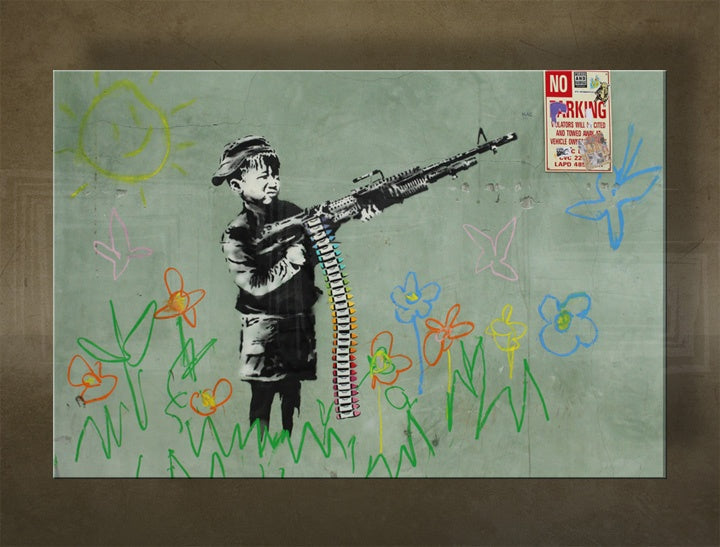 Slika na platnu 1 komad Street ART - Banksy