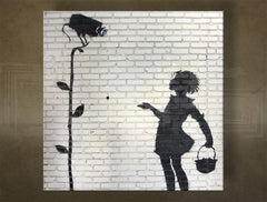 Slike na platnu KVADRAT Street ART | Banksy