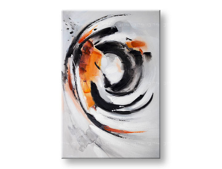 Ručno oslikana slika za zid APSTRAKT 60x90 cm – 3D perspektiva platna na drvenom okviru | 100 % original | akril na platnu ARTMIE | Papilora.sk
