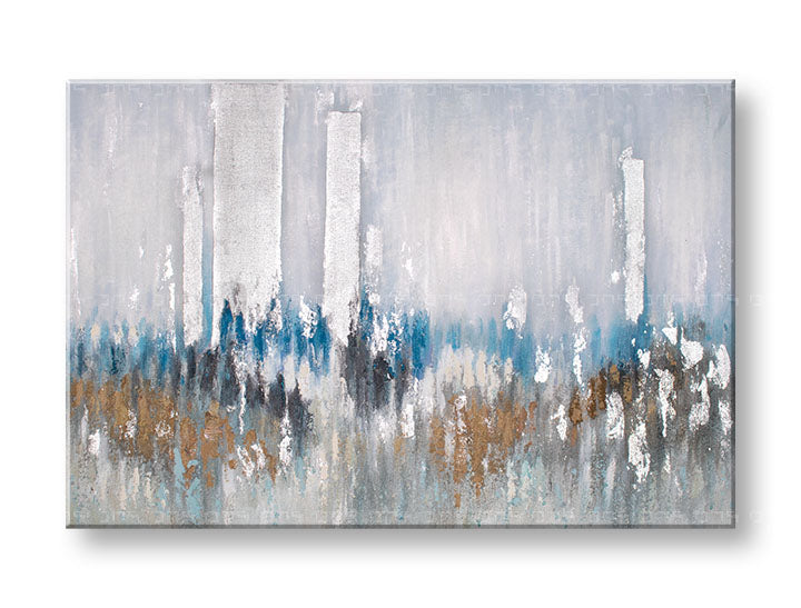 Ručno oslikana slika za zid APSTRAKT 90x60 cm – 3D perspektiva platna na drvenom okviru | 100 % original | akril na platnu ARTMIE | Papilora.sk