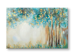 Ručno oslikana slika na zidu STABLO 90x60 cm – 3D perspektiva platna na drvenom okviru | 100 % original | akril na platnu ARTMIE | Papilora.sk