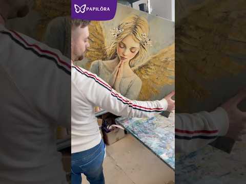 Slike anđela Čuvar djece | dovršeno rukom umjetnika