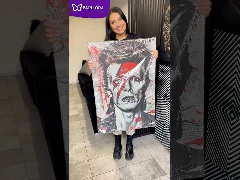 David Bowie - Ikona glazbe i stila 60x90 cm