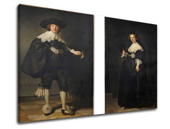Rembrandt - Portreti Martena Soolmansa i Oopjena Coppita