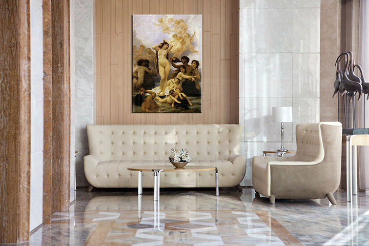 Slika na platnu ROĐENJE DUHA - William Bouguereau REP145