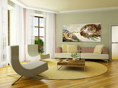 Slika na platnu STVARANJE ADAMA - Michelangelo REP164