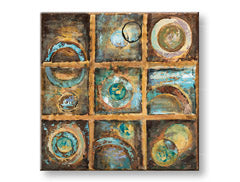 Oslikana zidna slika APSTRAKT 1 dio CFAAB004 - 70x70 cm