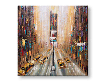 Oslikana zidna slika CITY 1 dio 70x70 cm CFAZH2979E1