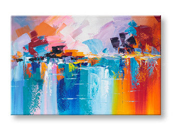 Oslikana zidna slika APSTRAKT 1 dio 90x60 cm CFAZH5613E1