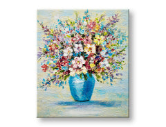 Oslikana zidna slika CVIJEĆE U VAZI 1-dijelna 60x70 cm CFAZH6215E1