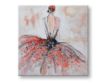 Oslikana zidna slika ŽENA 1 dio CFAZH6233E1 - 60x60 cm