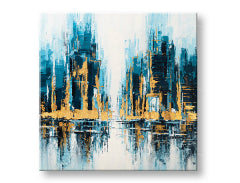 Oslikana zidna slika CITY 1 dio 70x70 cm CFAZH6540E1