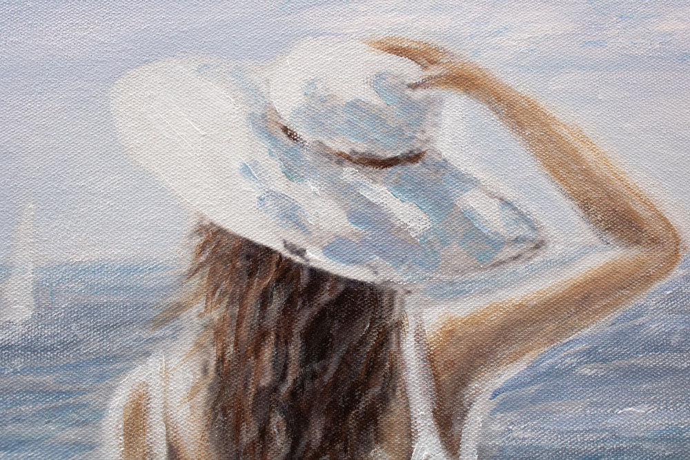 Oslikana zidna slika ŽENA I VIŠE 1 dio 60x90 cm