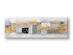 Oslikana zidna slika APSTRAKT 1 dio 120x40 cm CWF1137L-145E1