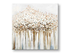 Oslikana zidna slika CVIJEĆE 1 dio CWF1377WE1 - 70x70 cm