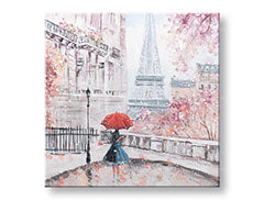 Oslikana zidna slika PARIZ 1 dio 70x70 cm CWF1594WE1