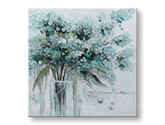 Oslikana zidna slika CVIJEĆE U VAZI 1-dijelna 70x70 cm CWF1673WE1