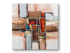 Oslikana zidna slika APSTRAKT 1 dio CWF1902W16E1 - 70x70 cm