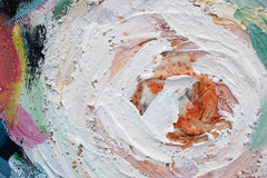 Oslikana zidna slika CVIJEĆE 1 dio CWFFL020 - 70x70 cm