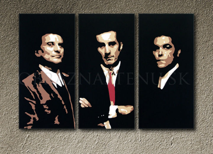 Ručno oslikana POP ART slika GOODFELLAS