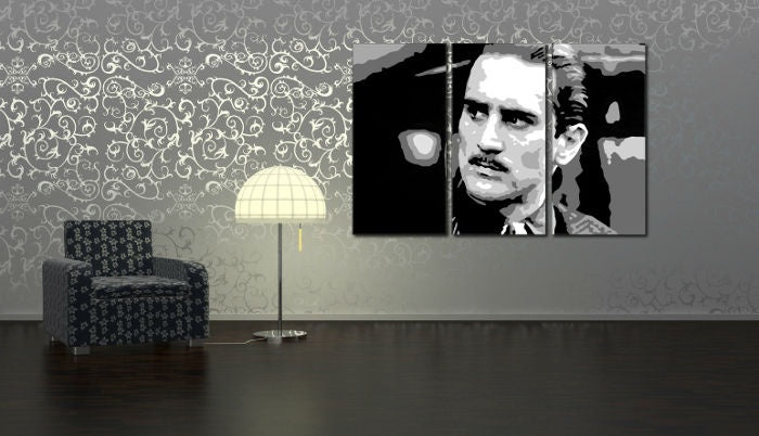 Ručno oslikana POP Art slika Kum Rober De Niro bog od 3 dijela