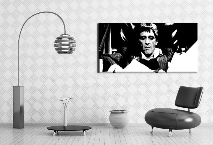 Ručno oslikana POP ART slika SCARFACE