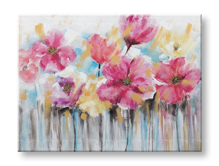 Ručno slikana slika na platnu CVIJEĆE 120x90 cm