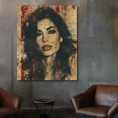 Slika AMY WINEHOUSE - Duboki pogled duše | dovršeno rukom umjetnika