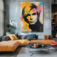 Slika ANDY WARHOL - Boje pop revolucije | dovršeno rukom umjetnika