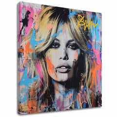 Slika Brigitte Bardot - Ljepota uhvaćena na platnu | dokončené rukou umelca