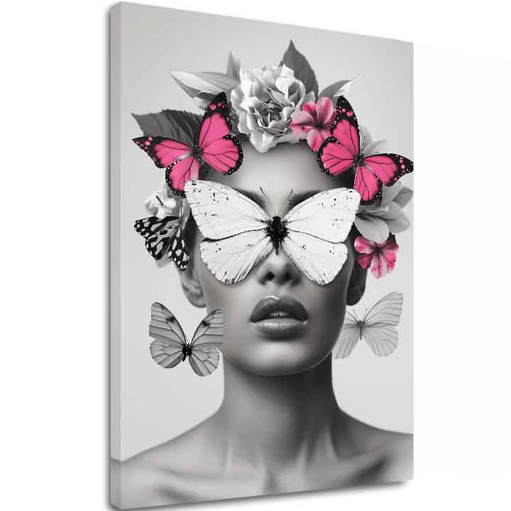 Slika BUTTERFLY VISION | Talijansko platno - slika 2