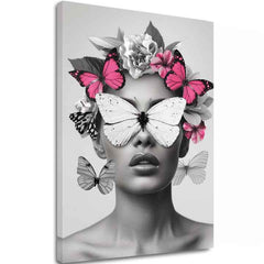 Slika BUTTERFLY VISION | Talijansko platno - slika 2