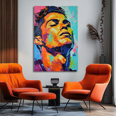 Slika CRISTIANO RONALDO - Energija pobjednika | dovršeno rukom umjetnika - slika 3