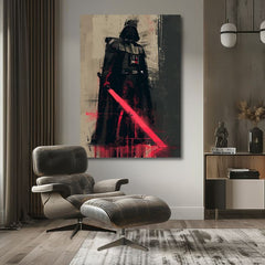 Slika DARTH VADER - Tamna sila na platnu | dovršeno rukom umjetnika - slika 3